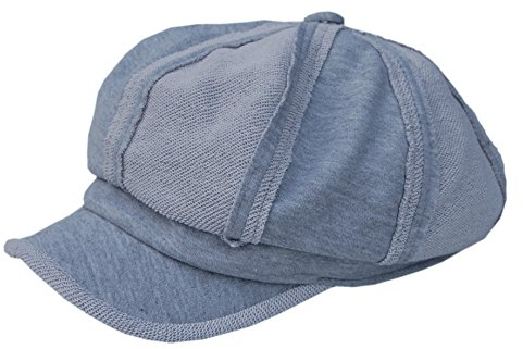 Cool4 XXL patchwork frotté ballongmössa ljusgrå creme bagerboy mössa Chemo Cap SBB04 (M/L)
