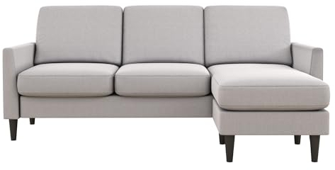 Mr. Kate Winston Wendesofa aus hellgrauem Leinen