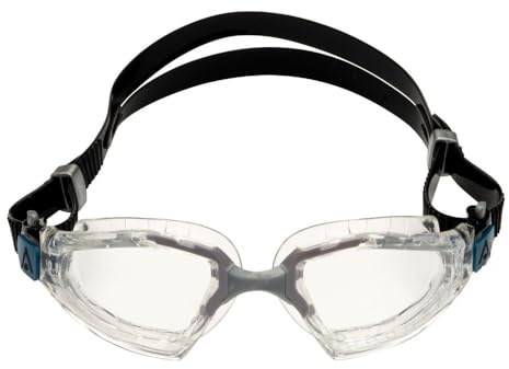Aquasphere Kayenne Pro | Schwimmbrille, Triathlonbrille, 180° Panorama-Sicht, individuell anpassbare Passform und hervorragende Dichtigkeit
