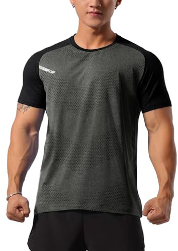 GYMAPE Homme T-Shirts Gym Aktives Laufen Schnelltrocknen | Sport Entraînement Ärmellose Muskeln schnell trocknen