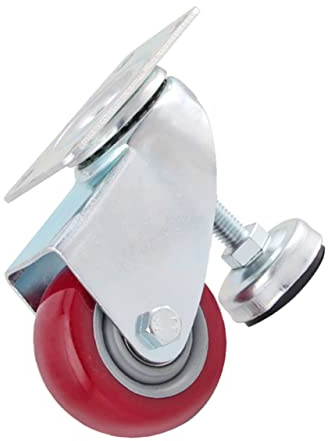 HEALEEP 1pezzi Ruote Girevoli Per Carrelli Cuscinetti Silenziosi e Facili Da Installare Capacità Di Carico Per Sostituzione e Riparazione Carrelli