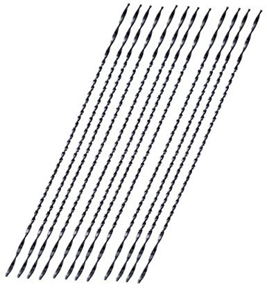 DIYEAH 12pièces Lames Spirale Pour Scie Sauteuse Lames De Spirale à Scier Accessoires De Sciage