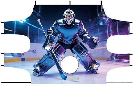 Hockeymåltavlor Returmatte för Ishockeyträning