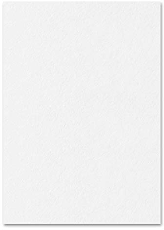 50 Blatt - 300g A4 Dickes Papier zum Drucken, Kartonpapier Fotokarton Tonkarton Pappe, Weiß