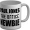 Shopagift Personalised The Office Newbie Secret Santa Funny White 11oz Large Mug Cup