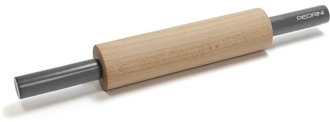 Pedrini Mattarello in legno con cilindro girevole