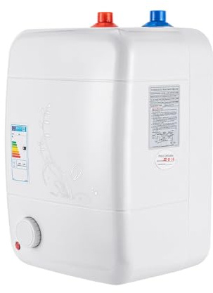 Elektrische Durchlauferhitzer, 8 L Small Under-Sink Storage Tank, 220V Warmwasserspeicher Untertischgerät, 30-75°C