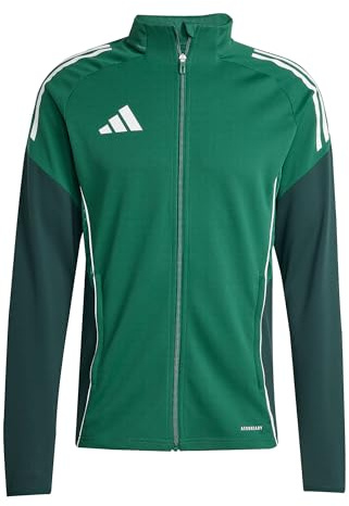 adidas Performance Tiro 25 Competition - Chaqueta de entrenamiento para hombre, color verde, talla L