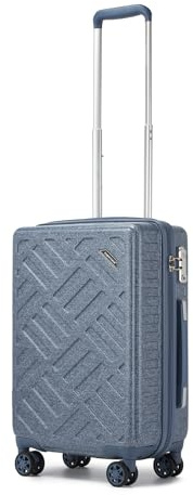 Supercase Hand Cabin Luggage Lightweight Hard Shell Carry On Suitcase Trolley with TSA Lock Spinner Wheels