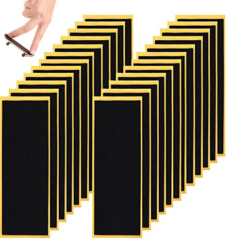 Yeesabella 14pcs Self-Adhesive Foam Grip Tape Stickers for Fingerboard Skateboard - Non Slip
