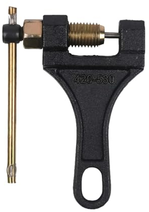 Kettentrenner Nietwerkzeug Cutter Gliederentferner Kettenwerkzeug Heavy Duty Kettensplitter für Motorrad ATV Bike Roller Fahrrad Traktor
