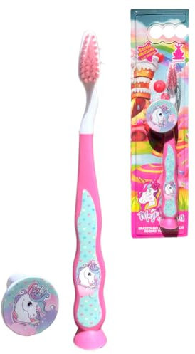 Spazzolino da denti Unicorno spazzolino manuale per bambini setole morbide manico antiscivolo