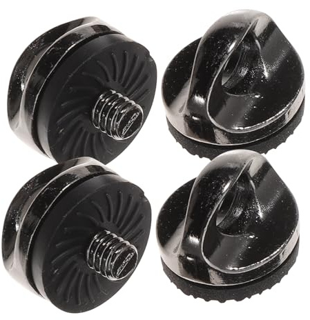 BAZEITFLOW 4 pezzi Viti Montaggio Tracolla Fotocamera in Lega Resistenti per Rilascio Rapido e Collegamento