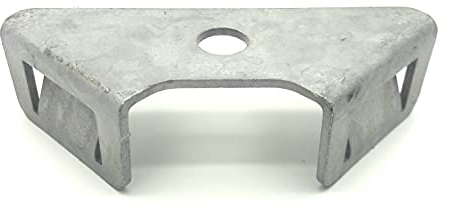 10x Winkelclip Gabionenbau Mattenbefestigung Edelstahl Halter Gittermattenhalter Befestigung Halterung Halter Verbinder