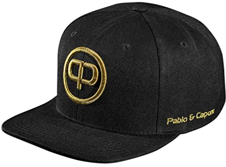Pablo & Capone Snapback Cap - Black & Gold