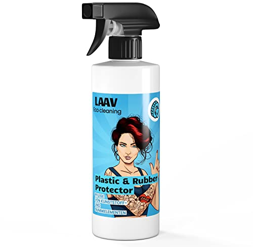 LAAV Reifenspray Schutzmittel Reifenglanz Reifenpflege Auto Für Kunststoff Und Gummi 500 ml
