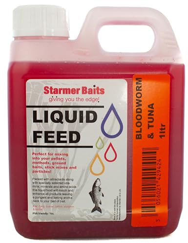 Liquid pellet and method particle feed additive for carp & coarse fishing 1ltr
