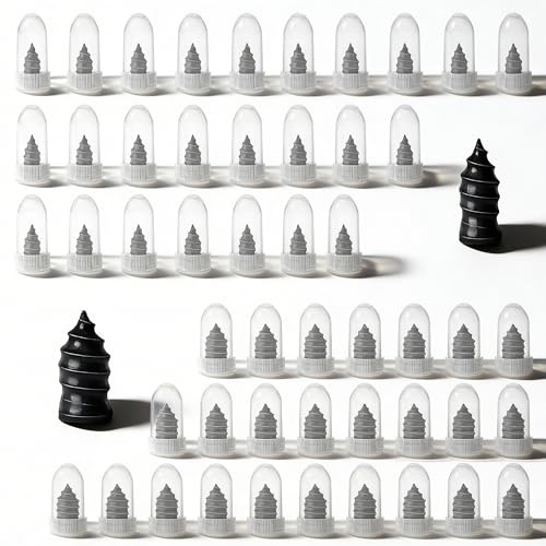DIYCUT 50 Piezas Clavo para Kit Repara Pinchazos Coche, Kit Reparacion Pinchazos Coche, Sin Cámara para Reparación de Neumáticos de Emergencia, Tornillos de Goma para Automóviles y Bicicletas
