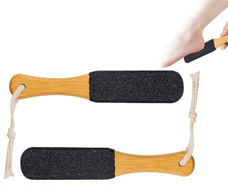 de callo, juego de escofina de pie de doble cara, herramienta de eliminación de piel muerta de 8.8 x 1.7 pulgadas, ideal para recuperación después del entrenamiento, cuidado de spa y rutina