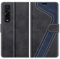 MOBESV Funda para OPPO Find X2 Pro, Funda Libro Magnético Carcasa para OPPO Find X2 Pro Funda con Tapa, Negro