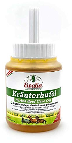 NEU! EWALIA Kräuterhuföl für Pferde - Der natürliche Kraft-Boost für strahlend gesunde Hufe, 100% Natur pur, frei von Zusätzen, zertifizierte Inhaltsstoffe - 400ml