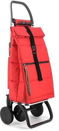 Carro Rolser Big Polar 4 Ruedas Plegable - Rojo