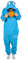 LorranTree Cookie Monster Onesie Jumpsuit Relaxo Kostüm Pyjama Damen Herren Tier Erwachsene Schlafanzug Weihnachten Karneval Halloween SY-ZMJ M