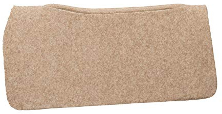 Weaver Leather Contoured Felt Saddle Pad Liner, Tan, 32 x 32