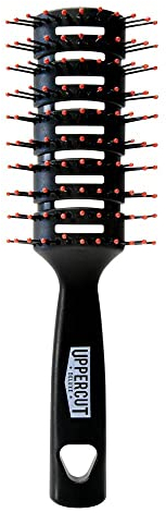 Uppercut Deluxe Spazzola Vent, Con Prese d'Aria per un Flusso d'Aria Massimo, Ideale per l'Uso con l'Asciugacapelli, Adatta per Capelli Medi o Lunghi, Spazzola per Asciugare e Stilizzare i Capelli