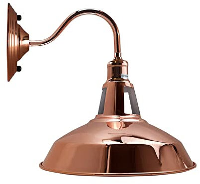 LEDSone Rétro Applique Murale Intérieur Vintage Lampe Murale Industriel Lampe de Mur à Art Déco E27 Base pour Bar, Chambre à Coucher, Cuisine, Restaurant, Café (Or Rose)