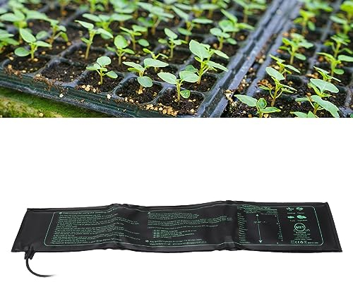 Sämling Heizkissen, Sämling Heizmatte, Wasserdicht Faltbar Sicher Sämling Heizkissen für die Keimung von Zimmerpflanzen Hydrokultur (EU-Stecker 220 V)