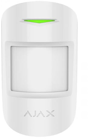 CombiProtect Kabelloser Glasbruch- und Bewegungsmelder - Weiß - Ajax