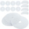Pack of 20 Tumble Dryer Cloth Exhaust Filter 227x33mm Universal Cloth Dryer Exhaust Filter Kit for Bush DHB7VTDW DHB7VTDB TD3CNBW Air Intake for Clothes Tumble Dryer Filter Replacement