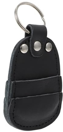 VICASKY Bolsa para Púas De Guitarra De De Organizador Portátil De Plectros Soporte Práctico y Resistente Color Negro
