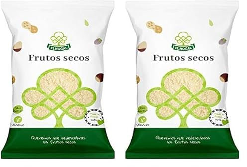 El Nogal Frutos Secos Harina de Almendra Bolsa, 1000 G (Paquete de 2)