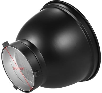 Knoruley 7 Pouces 18CM Couverture Standard de Photographie avec Nid d'abeille 60° pour Bowens Studio Strobe Flash Light