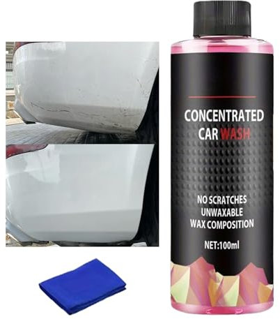 Lavado Espumoso De Coches - Jabón De Espuma Limpiador Para Lavado De Coches 100ml,Productos De Limpieza Profunda Eliminador De Manchas Persistentes Para Mantenimiento De Vehículos Y Cuidado De Camione