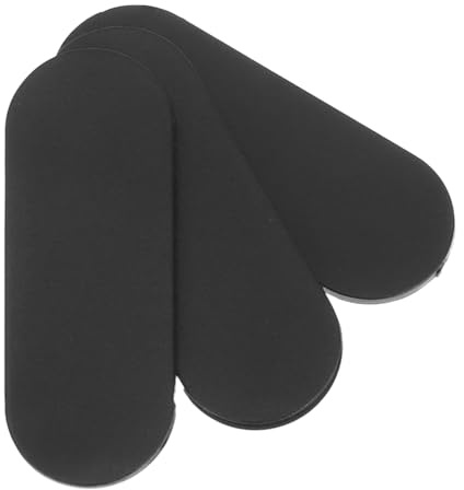 UTHCLO Cubierta Deslizante para Cámara Web Portátil 3 Piezas, Tapa Protectora Negra para Webcam de Laptop, Tabletas y Pc, Protección de Privacidad Segura y Adhesiva