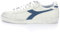 Diadora Unisex Game L Low Waxed Sneaker, Weiß/Blau, 41 EU