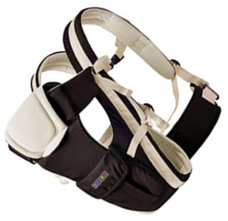 ibasenice Ergonomische Babytrage Aus Atmungsaktivem Baumwollnetzstoff Verstellbar Mit Sicherheitsschnalle Für Neugeborene Bis Flexibel Tragbar Khaki Geeignet Für Spaziergänge Und Familienaus