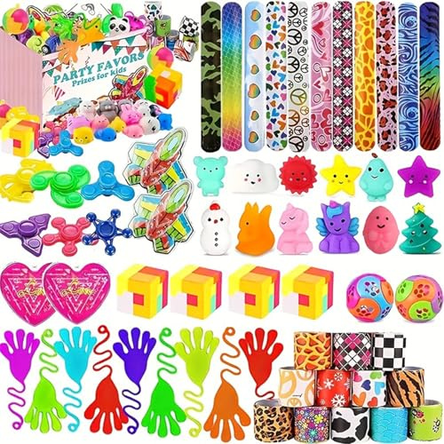 WAKSOX Party Bag Fillers for Kids Unisex, 43Pcs Party Toys Party Favours for Kids, Party Bags for Boys Girls Birthday Party Gifts Classroom Rewards School Prizes Goodie Loot Bag Fillers
