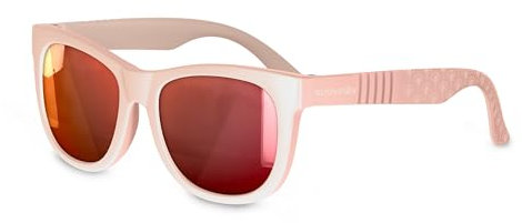 Suavinex, Gafas de Sol para Bebés de 0 a 12 Meses, Polarizadas, con Filtro UV 400, 100% Protección Rayos UVA y UVB, con Funda Incluida, Muy Flexibles y Ligeras, de Forma Cuadrada, Color Rosa