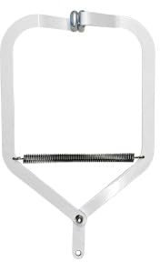 SCHMUSEWOLKE Türklammer für Baby Federwiege - Türrahmenklammer - Belastbar bis 15 kg - Weiß