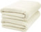 ZOLLNER 2er Set Saunatücher - weiche und saugstarke Handtücher - waschbar bis 95°C - Baumwolle -70x200 cm in beige