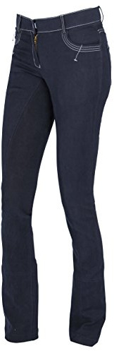 Kerbl Covalliero Reithose BasicPlus, Damen Jodhpurreithose Damenreithose, blau, 38