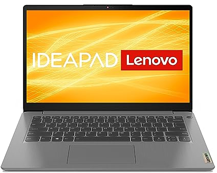 Lenovo IdeaPad 3 Laptop | 14 Full HD Display | AMD Ryzen 5 5500U | 8GB RAM | 512GB SSD | AMD Radeon Grafik | Win11 Home | QWERTZ | grau