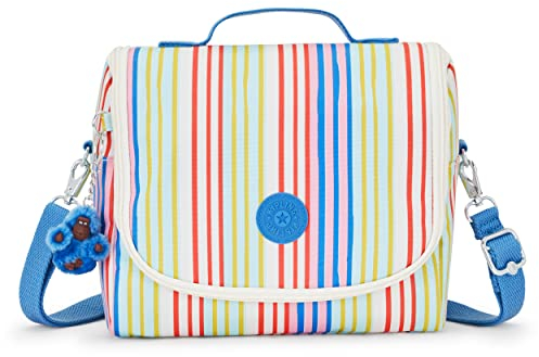 Kipling Kichirou, Bolsa de Almuerzo para Mujer, Rayas Junto a la Playa
