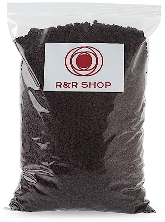 R&R SHOP – Feiner vulkanischer Lapillus, 100% natürlicher PH-Neutral, ideal für Keimung und Pflanzenwachstum, 0–8 mm (1L)