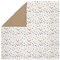 LÄSSIG Babydecke Wickeldecke Kuscheldecke kuschelig weich atmungsaktiv/ Heavenly soft Blanket Little Mateys Sprinkles royal blue