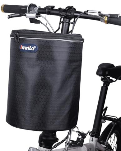 Fahrradkorb Vorne Rollerkorb E Scooter Korb Vorne, Rollerkorb Fahrrad Abnehmbare Lenkerkorb Tasche Mit Reflektierendem Gurt Für Scooter Balance Bikes